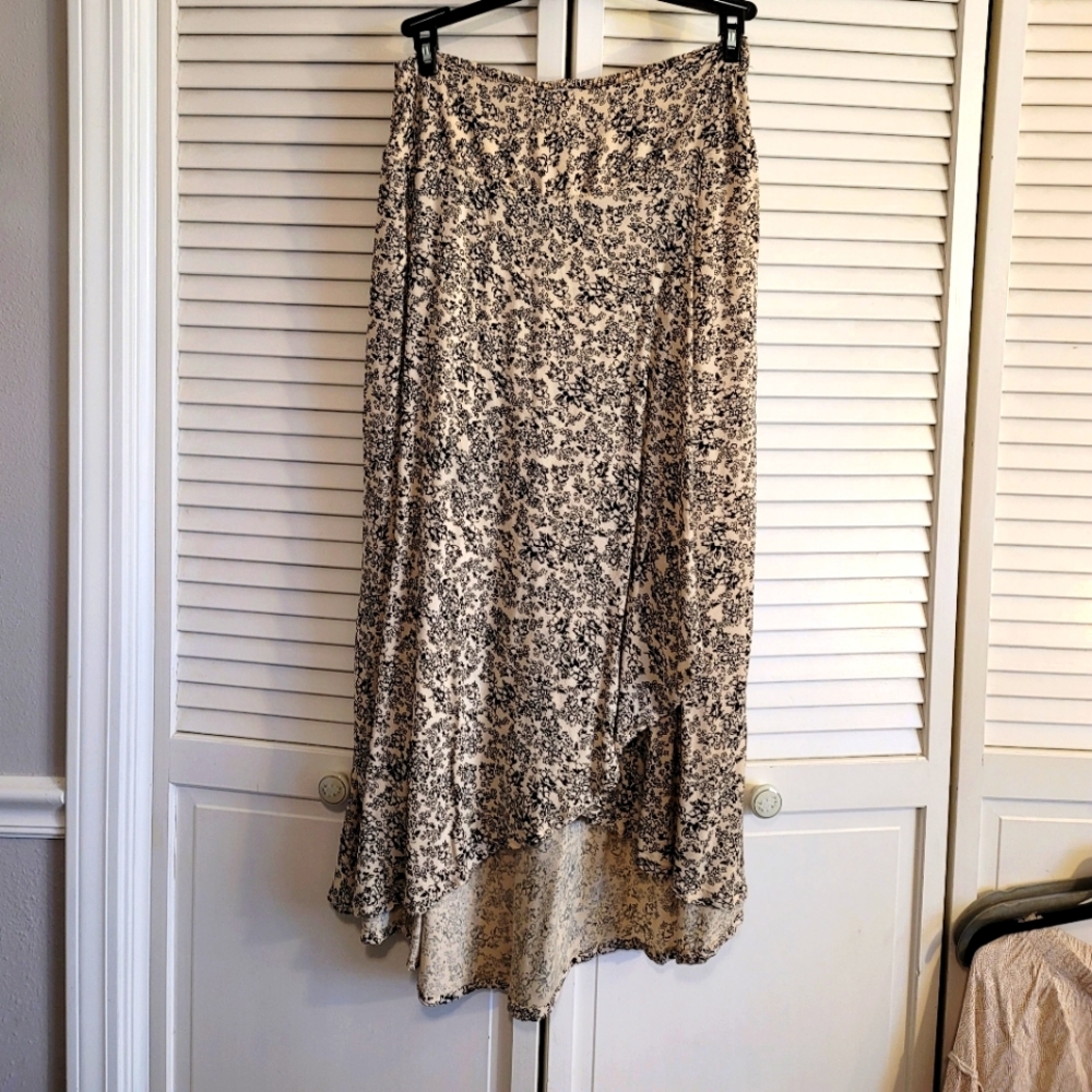 Jopna faux wrap skirt